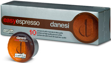 Кофе в капсулах Danesi Easy Espresso Caffita Кофе в капсулах Danesi Easy Espresso Caffita